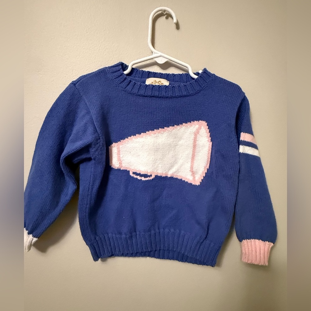 The Beaufort Bonnet Company Blue Megaphone Sweater